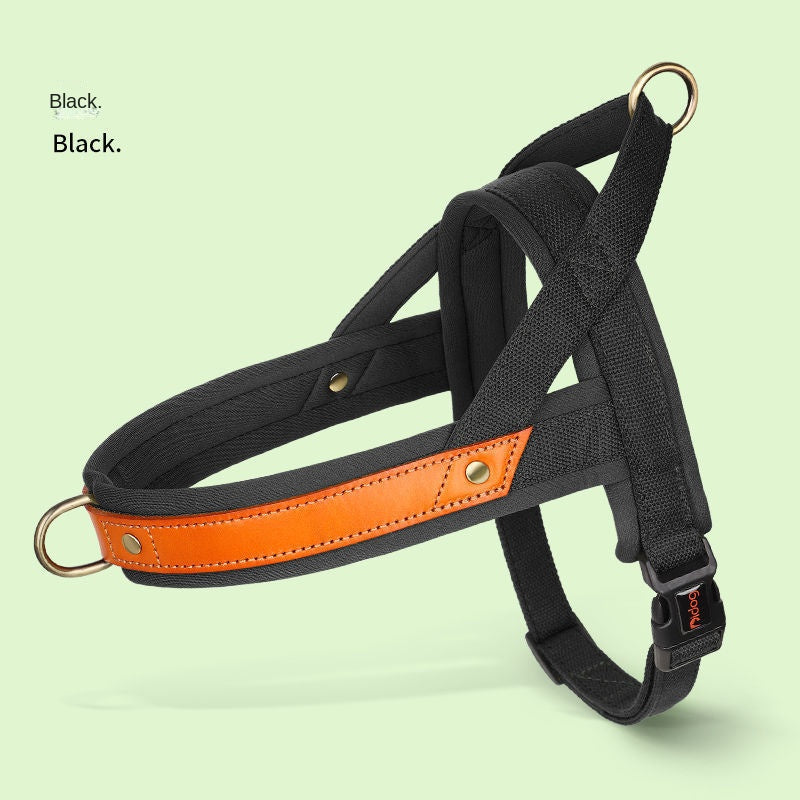 Arnês Refletor Anti-Puxão para Cães, Colete de Treino Acolchoado Macio para Cães Pequenos a Grandes