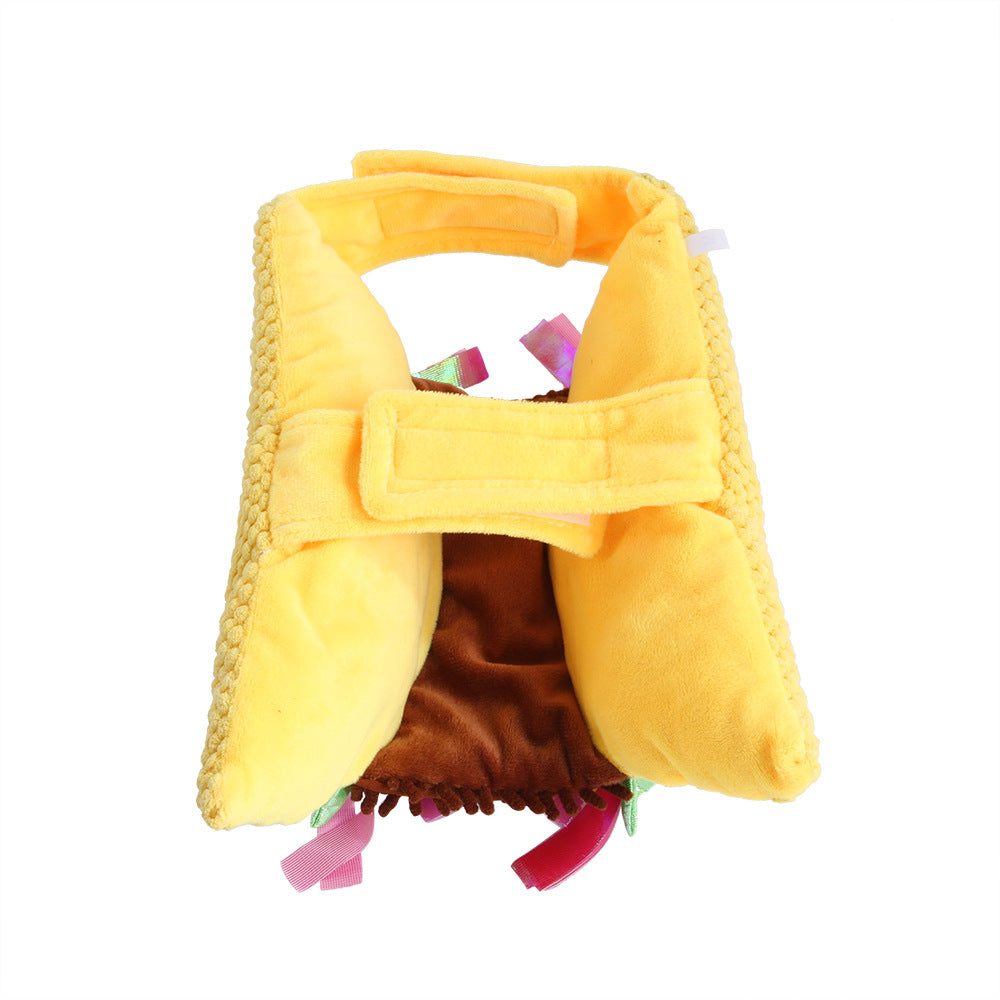 Funny Hamburger animal Costume pour chats et Small chiens