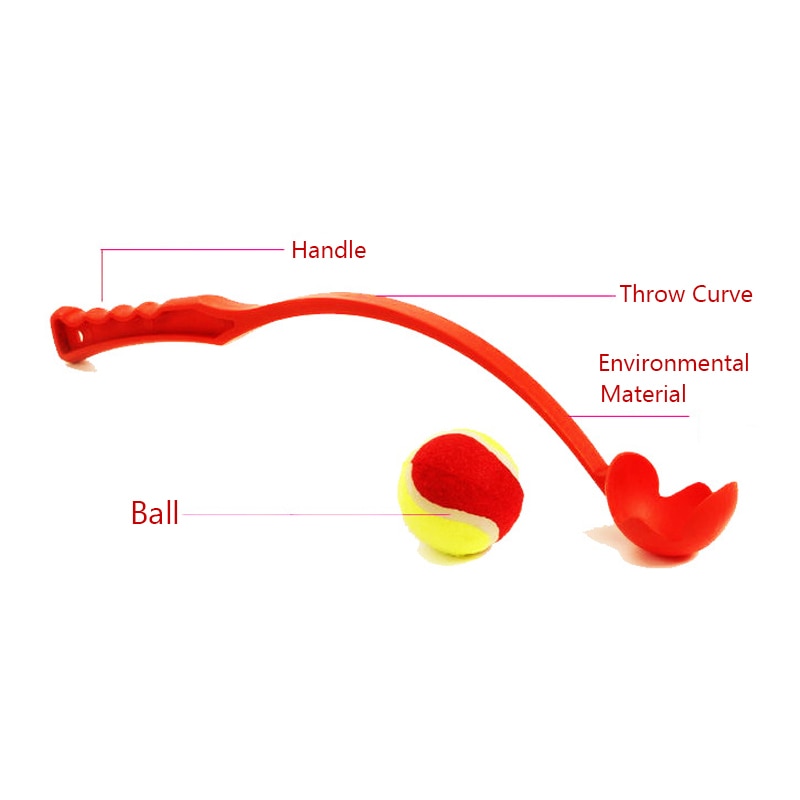 Interactif chien Ball Launcher jouet pour d’extérieur Fetch et dressage
