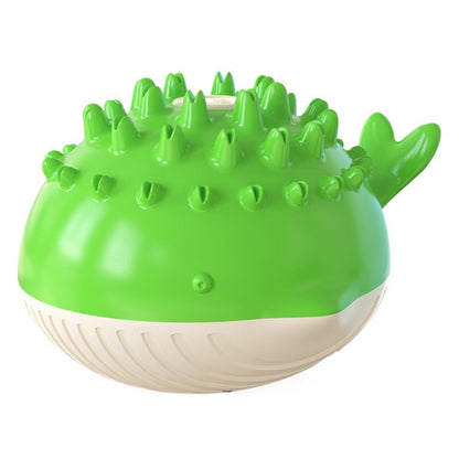 Crocodile Floating Dog Toy – Interactive Squeaky Water Jet Toy for Training