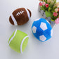 Pet Plush Squeaky Simulation Ball Dog Toy