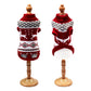 Christmas Sweater for Pets – Reindeer & Snowflake Knitted Holiday Outfit