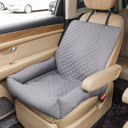Capa impermeável para cadeira auto para animais de estimação – Cama de viagem anti-sujidade para animais de estimação de pequeno e médio porte.