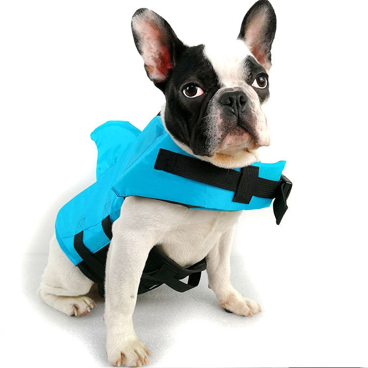 Shark Dog Life Vest – Summer Pet Life Jacket & Swimwear Suit