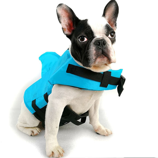 Shark Dog Life Vest – Summer Pet Life Jacket & Swimwear Suit