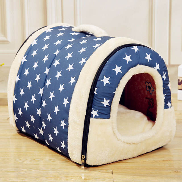 Detachable animal lit pour chiens et chats, chaud Autumn et hiver Sleeping tapis