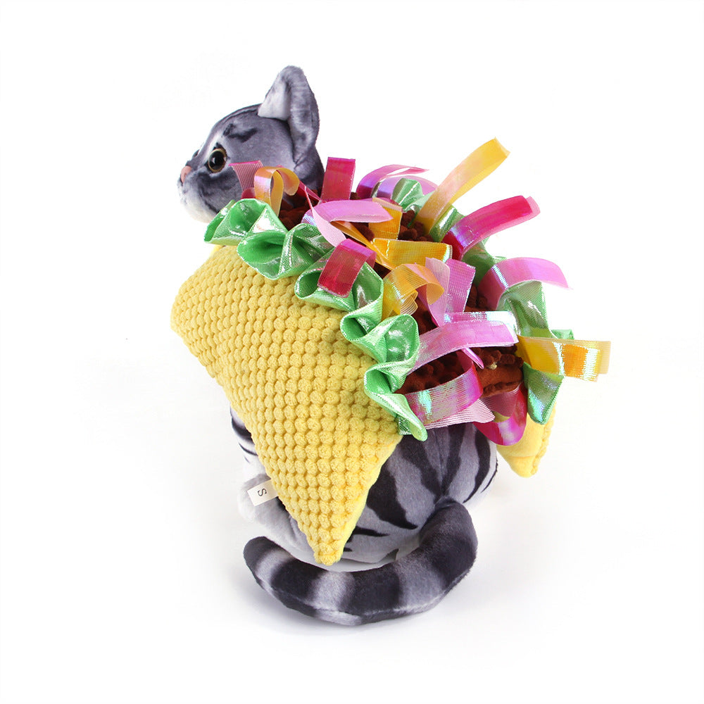 Funny Hamburger animal Costume pour chats et Small chiens