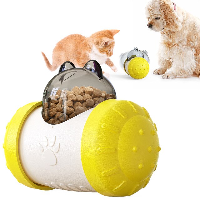 Interactif Treat Dispensing Swing jouet pour chiens et chats