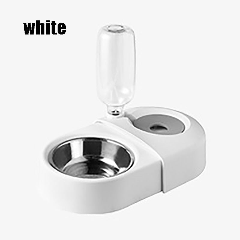 Tigela automática para Animais de Estimação com Saída de Água, Comedouro Anti-Derrame para Cães e Gatos