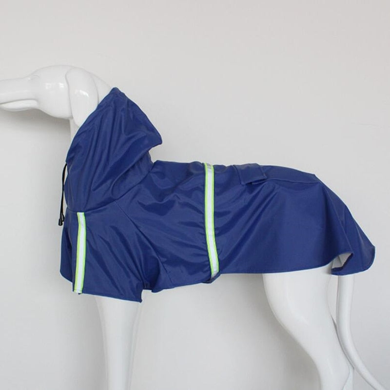 Reflective Dog Raincoat – Waterproof Jacket for Small to Large Dogs