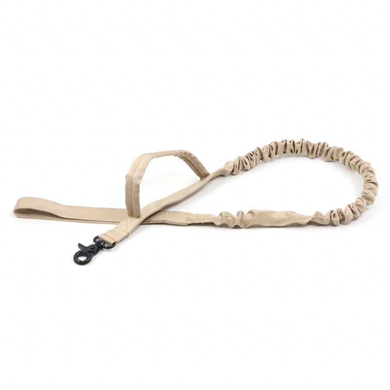 Conjunto Tático de Coleira e Trela para Cães, Equipamento de Treino e Passeio ao Ar Livre para Cães