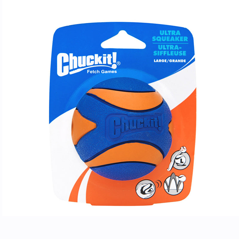 Résistant Squeaky chien Ball jouet pour Teething Puppies et Small chiens