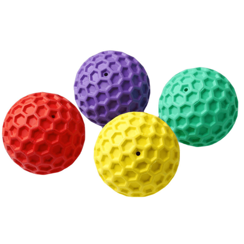 Interactif Rubber chien Ball jouet avec Squeaker pour Chewing et Play