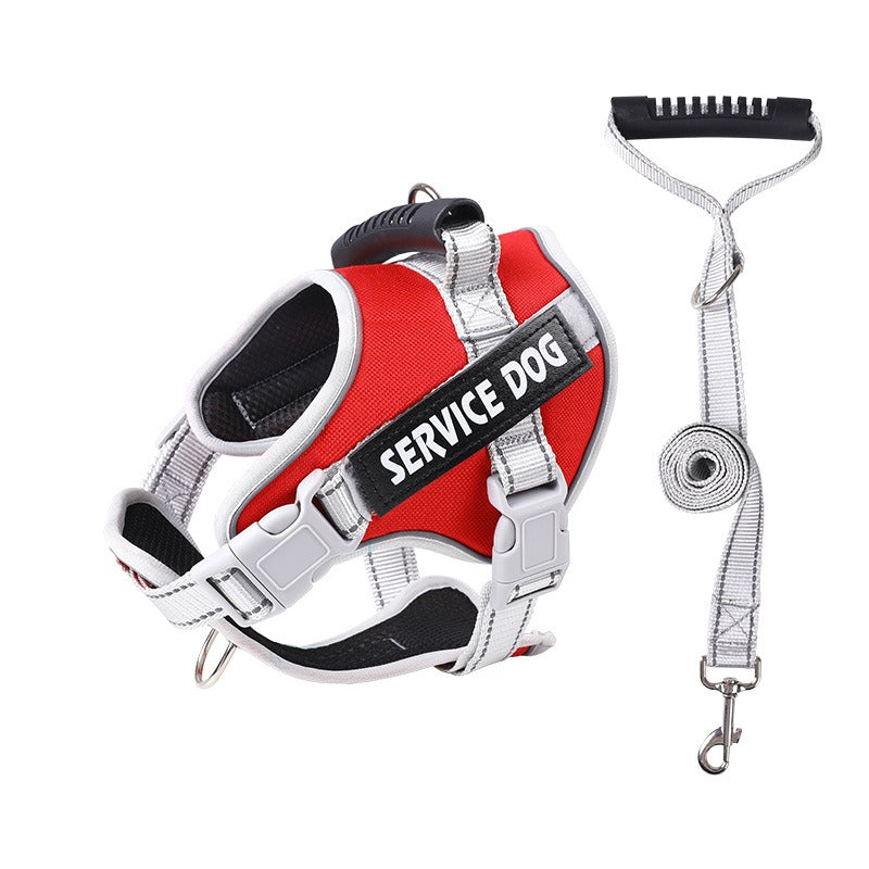 Nova coleira para animais de estimação, correia peitoral para cães, corrente para cães, corda, artigos para animais de estimação de grande porte