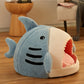 Shark Pet Bed – Cozy Semi-Closed Nest for Cats & Small Dogs