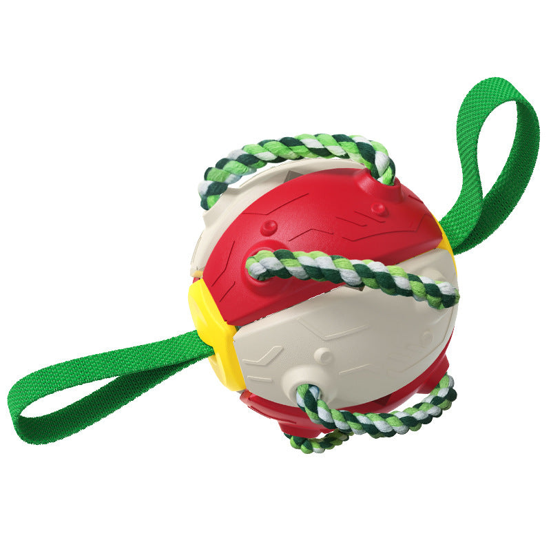 Interactif chien Flying Disc jouet pour d’extérieur Fetch et dressage