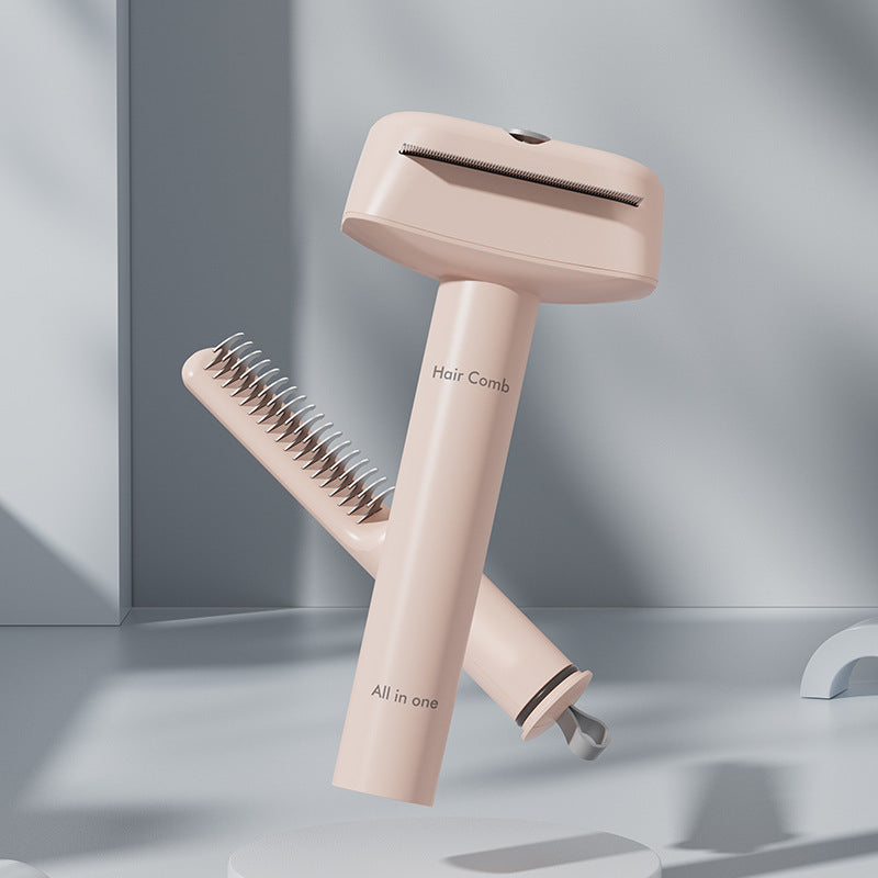 3-in-1 Pet Hair Comb – Unknotting & Grooming Device for Cats & Dogs