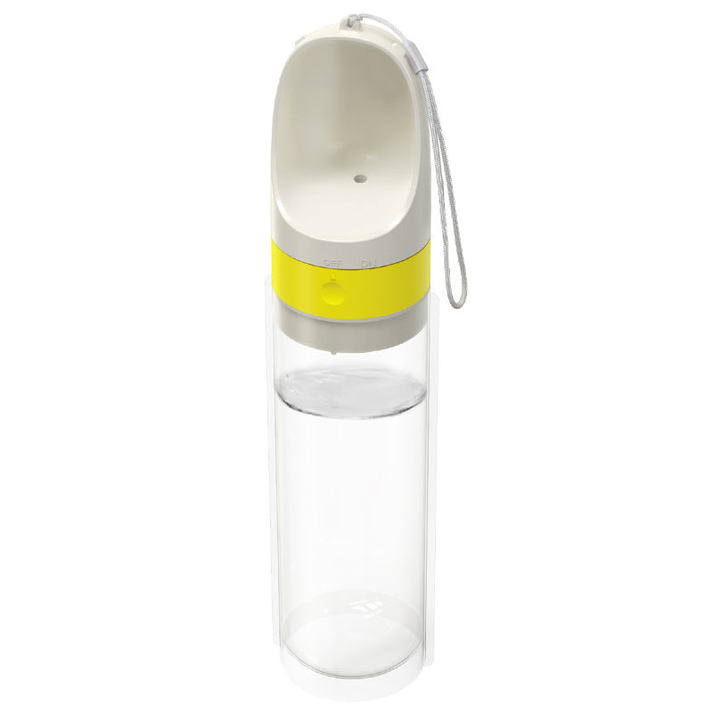 Garrafa de Água Portátil para Cães e Comedouro de Viagem para Passeios ao Ar Livre