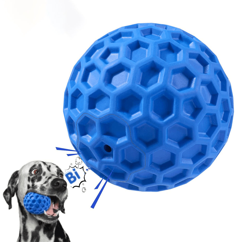 Interactif Rubber chien Ball jouet avec Squeaker pour Chewing et Play