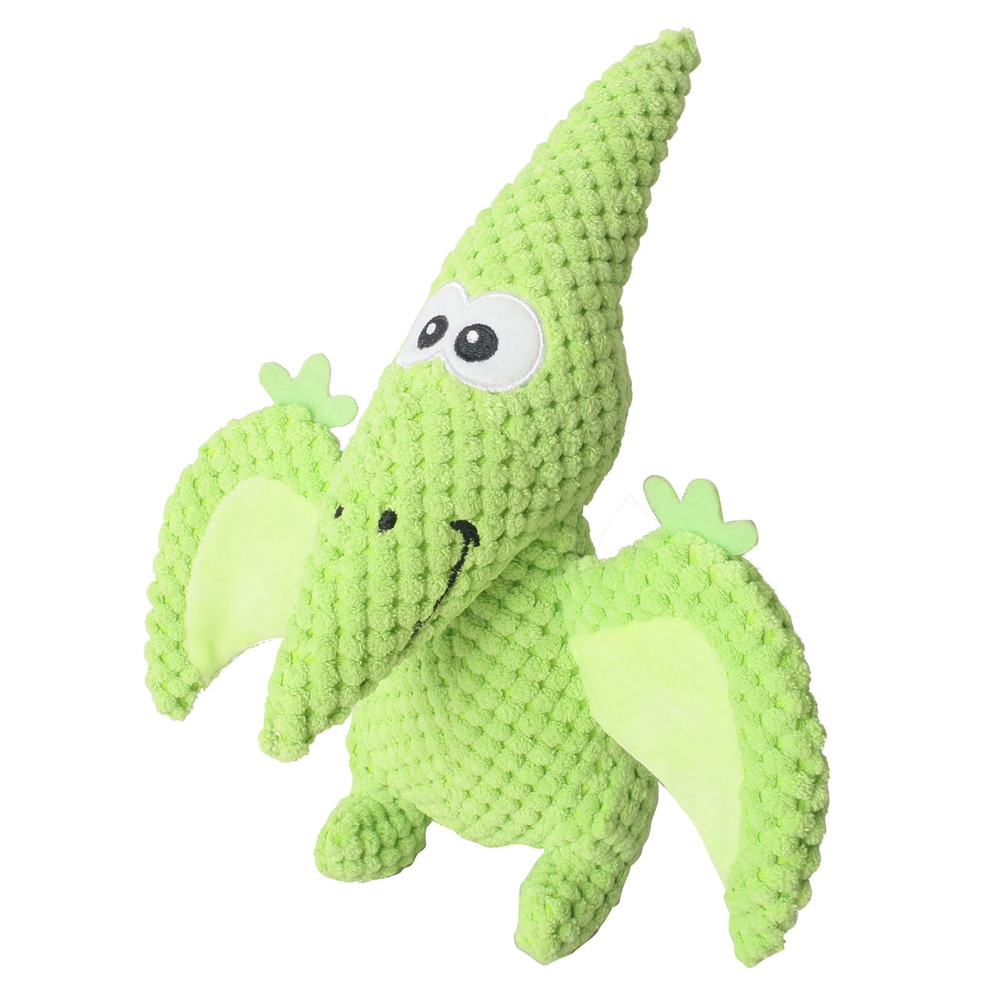 Pterosaur Dinosaur Dog Toy – Plush Stuffed Chew Toy with Crinkle Wings