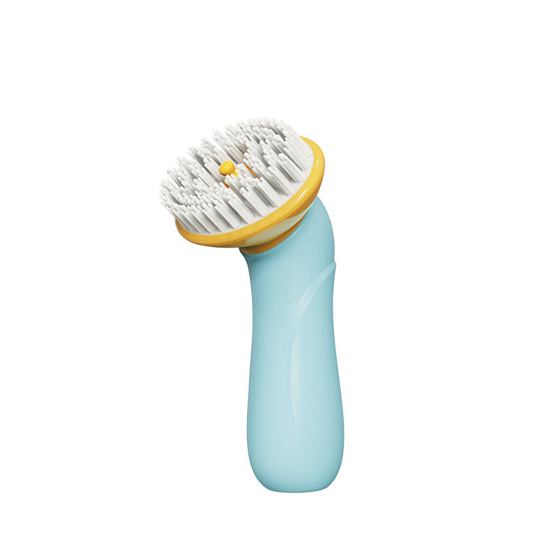 Escova de Banho Manual para Cães e Gatos, Ferramenta de Limpeza e Higiene para Duche