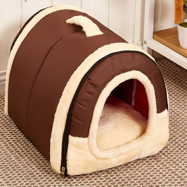 Detachable animal lit pour chiens et chats, chaud Autumn et hiver Sleeping tapis
