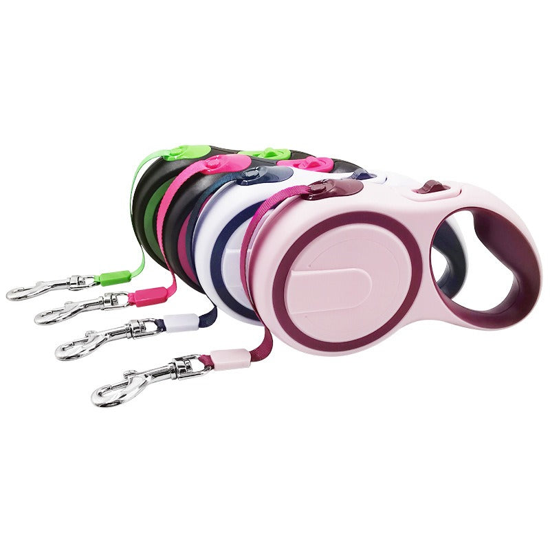 Trela Extensível Automática para Cães de Porte Médio e Grande