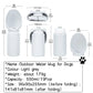550ml Dog Cat Pet Portable Silicone Foldable Water Bottle Dispenser For Pet