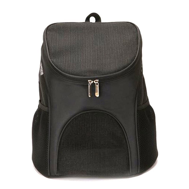 Breathable Pet Carrier Backpack – Front Mesh Travel Sling for Small Dogs & Pets