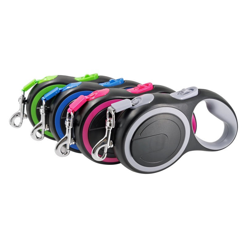 Trela Extensível Automática para Cães de Porte Médio e Grande