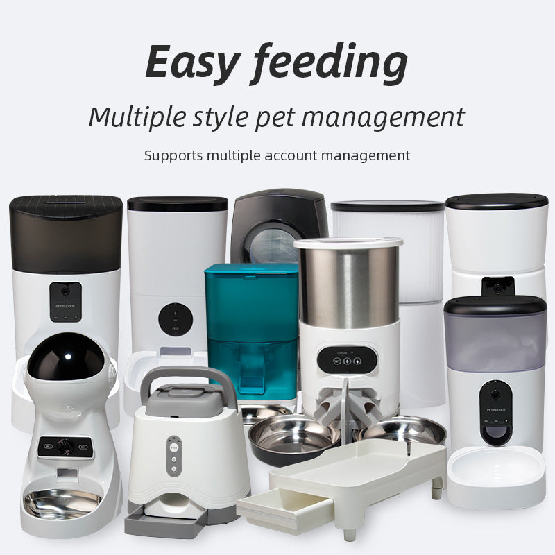 Comedouro Automático Inteligente para Animais de Estimação com WiFi e Controlo por App para Cães e Gatos