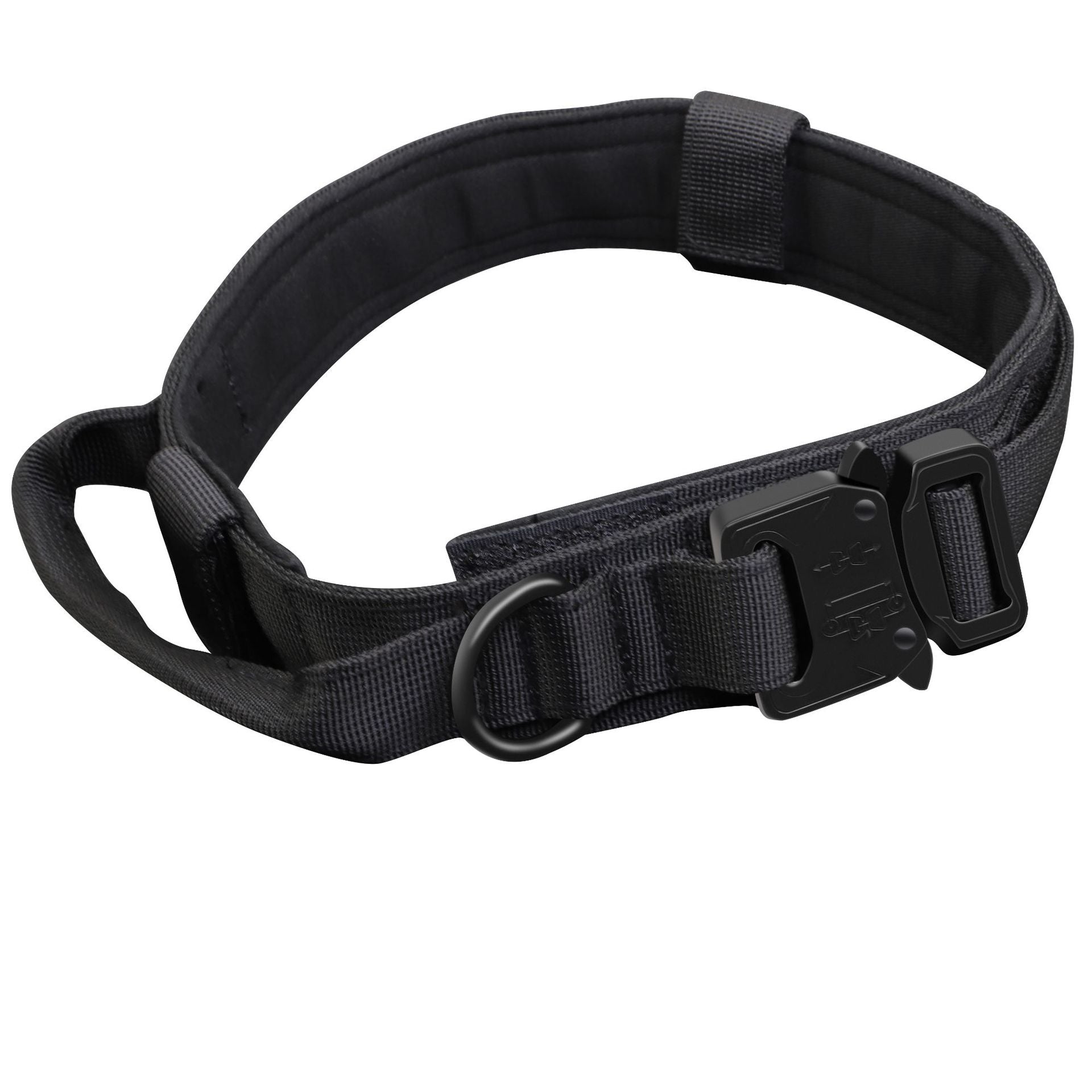 Conjunto Tático de Coleira e Trela para Cães, Equipamento de Treino e Passeio ao Ar Livre para Cães