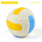Latex Dog Toy Ball – Elastic Cotton-Filled Football with Squeak Sound
