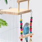 Parrot Bird Supplies New Color Stand Bird Swing Toy Suspension Bridge Hanging Ring Climbing Ladder Cage Accessories