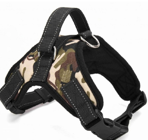 Nylon K9 Dog Harness & Collar Set – Durable Pet Gear for All Sizes