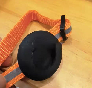 Coleira Refletora para Gatos AirTag com Sino, Coleira Ajustável para Localizador de Animais de Estimação