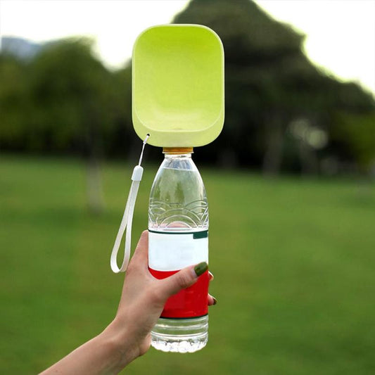 Bouteille d'eau portable pour chiens de petite et grande taille, gamelle de voyage pour chiots et chats, distributeur de nourriture pour animaux de compagnie en extérieur.