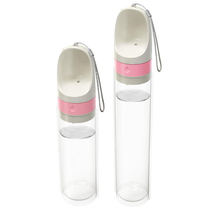 Portable Dog Water Bottle – Leakproof Pet Travel Feeder for Walks