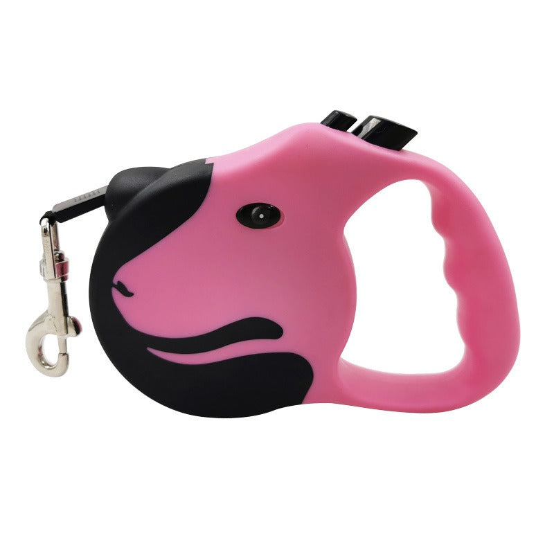 Trela Extensível Automática para Cães de Porte Médio e Grande