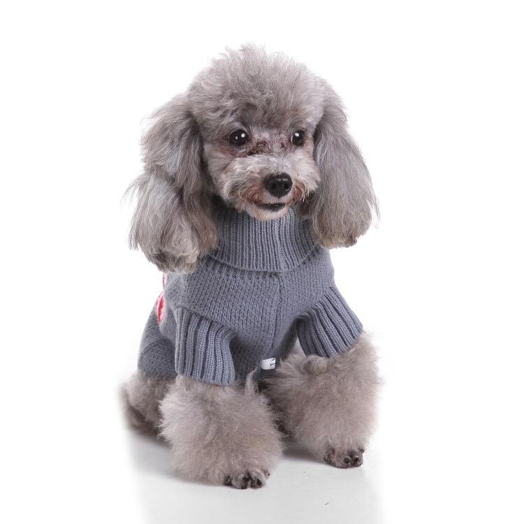 Camisola de Cão Bandeira Americana, Camisola Quente de Inverno para Animais de Estimação