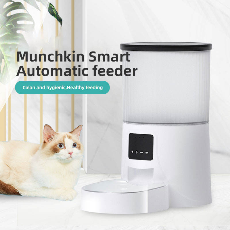 Comedouro Automático Inteligente para Animais de Estimação com WiFi e Controlo por App para Cães e Gatos
