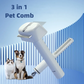 3-in-1 Pet Hair Comb – Unknotting & Grooming Device for Cats & Dogs