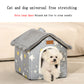House Type Pet Cat Nest Four Seasons Universal Pet Nest Cat Nest Dog Nest Pet Supplies Can Be Removed and Washable
