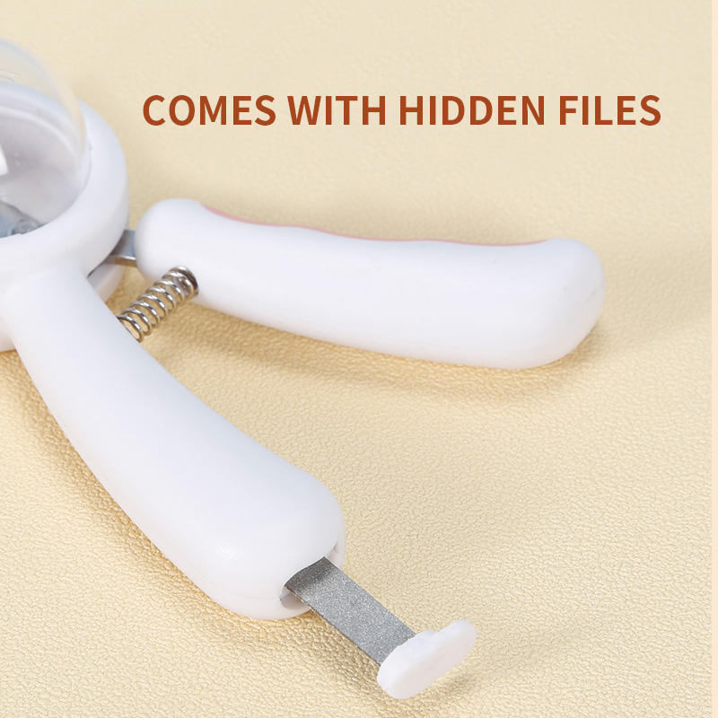 Pet Nail Clipper Stainless Steel Splash-proof Cat Nail Clipper Cleaning Grooming Pet Nail Clipper
