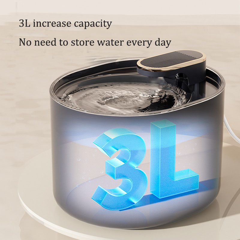 Automatic Pet Water Fountain – Large Capacity Smart Dispenser with Circulation Filtration
