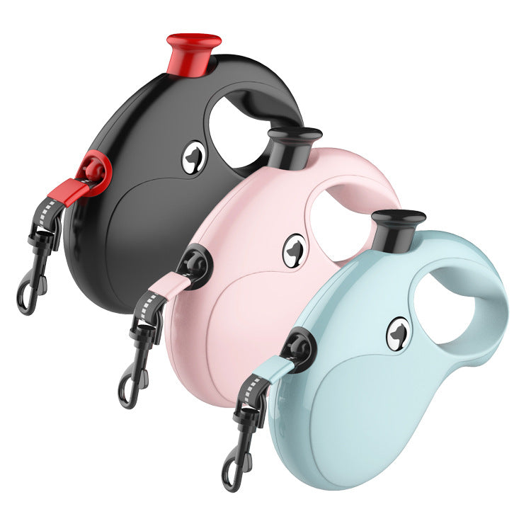 Trela Automática Retrátil para Cães, Guia Durável para Passeio de Animais de Estimação