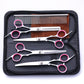 Pet Grooming Scissors Set – Professional Hair Cutting Tools for Home Use