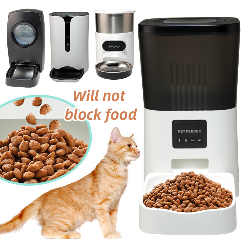Comedouro Automático Inteligente para Animais de Estimação com WiFi e Controlo por App para Cães e Gatos