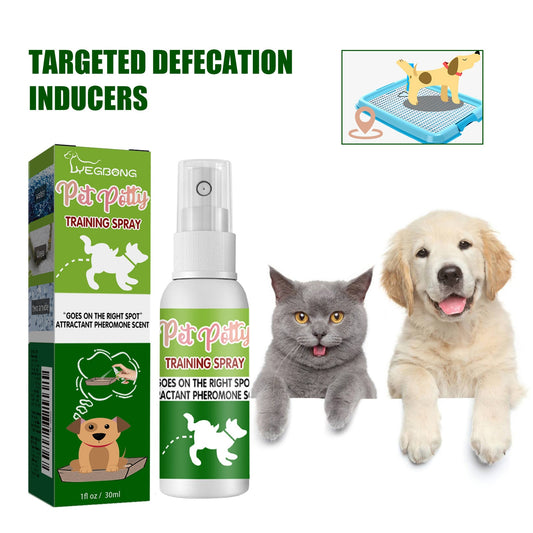 Pet Toilet Training Spray – Location Induction Agent for Dogs & Cats