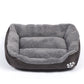 Soft Fleece Pet Bed – Waterproof Bottom, Warm & Cozy for All Pet Sizes